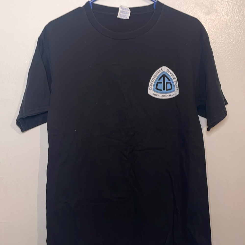 CDT Continental Divide Trail National Scenic Trail Short Sleeve T-Shirt Medium